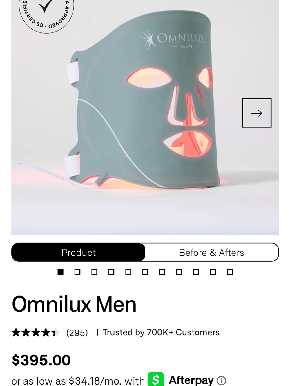 Omnilux medical grade anti aging NWT red light therapy